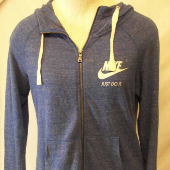 SOLD NIKE Gym Vintage Full Zip Hoodie - Picture 2 of 5